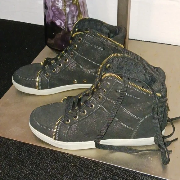 Sparkly Bebe sneakers - Picture 3 of 8